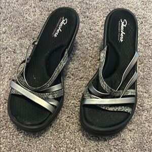 Skechers Women's Black Sandals
